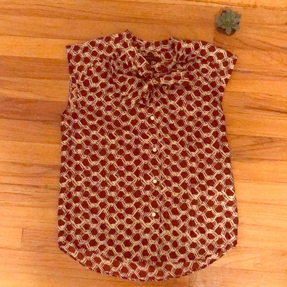J. Crew Silk Top